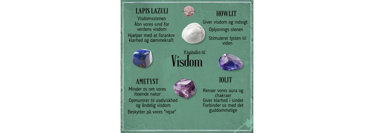 Krystaller til Visdom