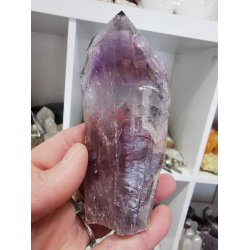 Eksklusiv Power Ametyst Elestial - Stende Spids - 152g
