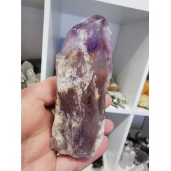 Eksklusiv Power Ametyst Elestial - Stende Spids - 172g