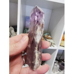 Eksklusiv Power Ametyst Elestial - Stende Spids - 172g