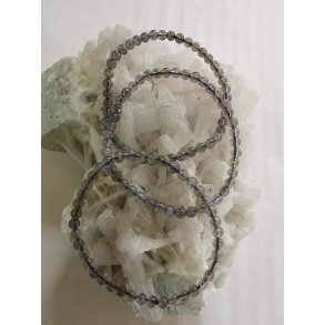 Smukt Labradorit Armbnd 4 mm Rund