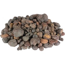 50g Sm Ubehandlede Goniatit Fossiler i lille glas 