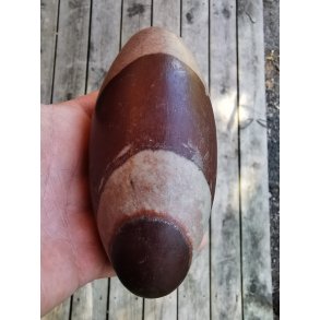 Smuk Natur Poleret Shiva Lingam 555g 