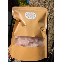 950g R Rosenkvarts Stykker