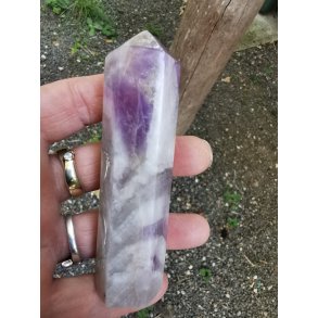 Smuk Chevron Ametyst Stende Spids - Stav  nr. 23