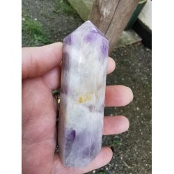 Smuk Chevron Ametyst Stende Spids - Stav  nr. 26