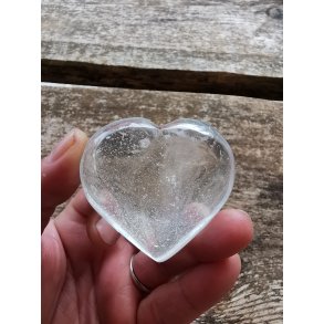 Bjergkrystal Hjerte - 5 cm - Nr. 14