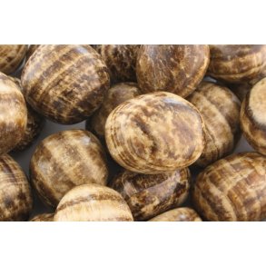 Stribet Aragonit Lommesten