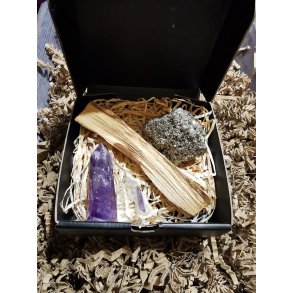 Smukt Lille Sten - Krystal St i Flot gaveske - Nr. 10 