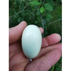 Lemon/Citron Chrysopras Sten Hjerte Nr. 4