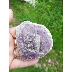 Lepidolit Glimmer Plade Nr. 1