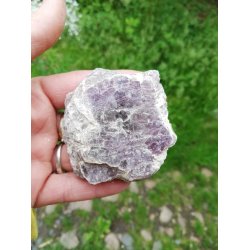 Lepidolit Glimmer Plade Nr. 2