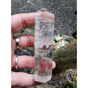 Smuk Facetteret Bjergkrystal Spids - Stav Nr. 23