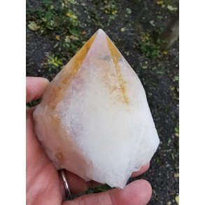 Stor Smuk Brndt Citrin Stende Spids - Generator Nr. 31