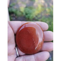 Smuk Karneol Flad Terapi Sten Nr. 38