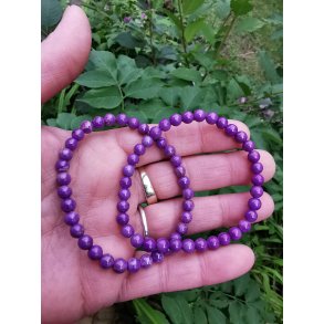 Smukt og Speciel Phosphosiderit Sten Smykke Armbnd 6mm Rund