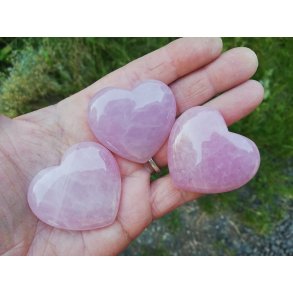 Rosenkvarts Sten Hjerte