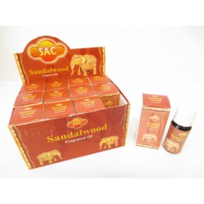 Sandalwood Sandeltr Duft Olie 10 ml