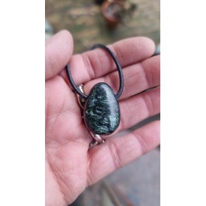 Smukt og Eksklusivt Serafinit Sten Smykke Vedhng nr. 24