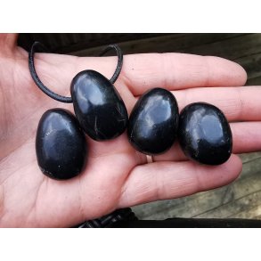 Shungit Sten Vedhng Inkl ldersnor