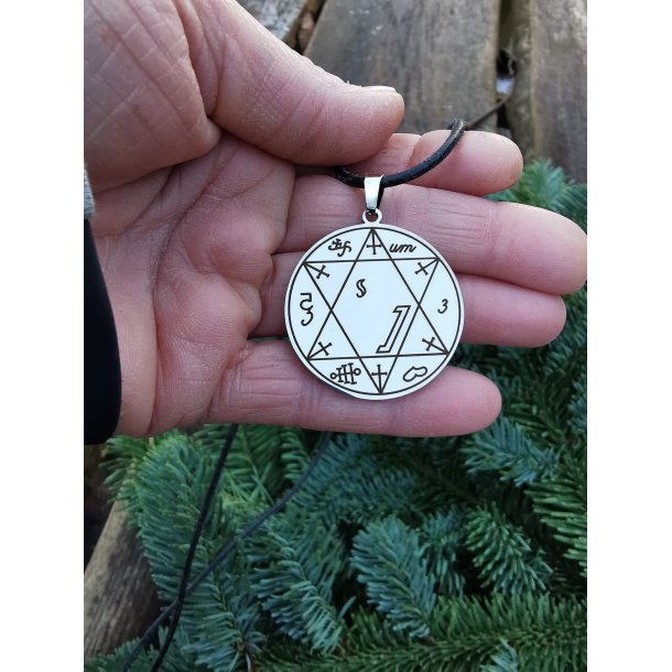 Sigil Amulet For Succes og Velstand - Inkl. ldersnor 