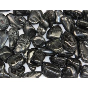 Sort Turmalin Lommesten