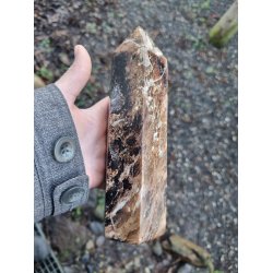 Stor Sort Opal Spids fra Madagaskar 21 cm - 1080g 