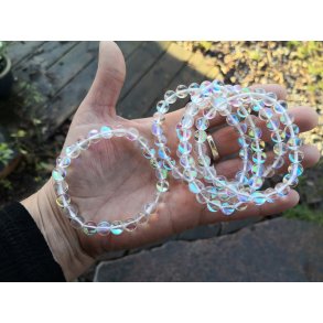 Yderst smukt Eksklusiv Angel Aura Armbnd - 8mm