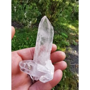 Bjergkrystal Klynge - Lille Naturlig & Ubehandlet Nr. 657