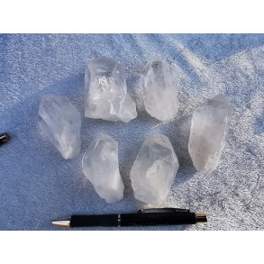 Naturlig Bjergkrystal spids 