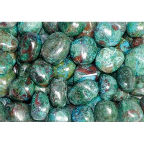 Chrysocolla / Krysocolla Lommesten B kvalitet