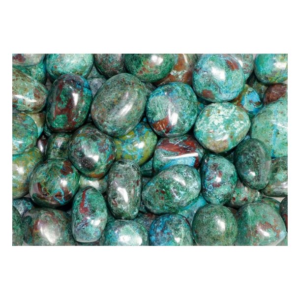 Chrysocolla / Krysocolla Lommesten B kvalitet