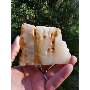 Speciel Feng Shui Aragonit i kvarts matrix -152g 