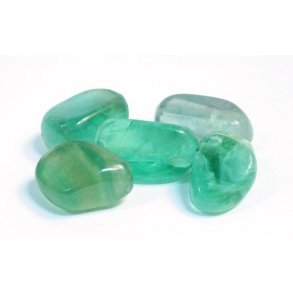 Grn Fluorit Lommesten B kvalitet