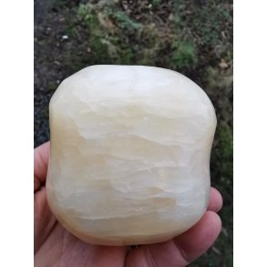 Gul Calcit Fyrfadsstage nr. 3