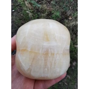 Gul Calcit Fyrfadsstage nr. 4