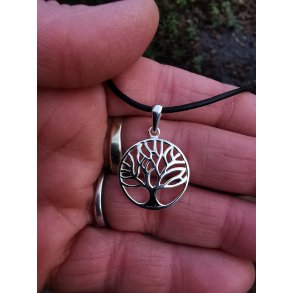 Smuk Livets Tr Vedhng - 925 Sterling Slv - 2 cm  - Design 2