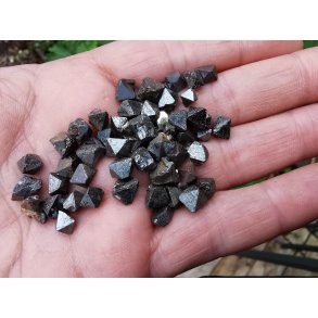 Magnetit Oktaede - lille - 0,5- 0,8 cm 