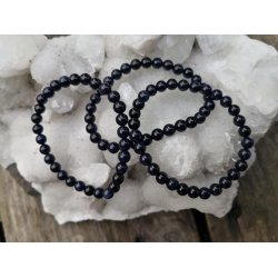 Midnightstone Sten Armbnd 6mm perler