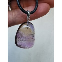 Smuk Ametrin Sten Smykke Vedhng nr. 2 - Sterling Slv 