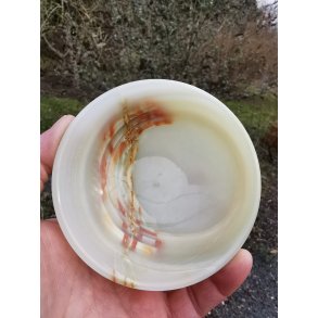 Smuk Onyx Marmor Skl ca. 9,5 cm diameter Nr. 45