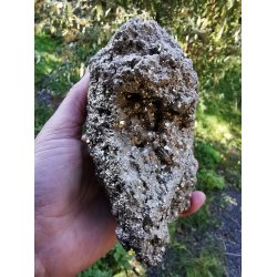  Pyrit Fra Peru - Stor Smuk - 1970g 