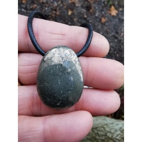 Smukt Pyrit Vedhng Halskde Nr. 11