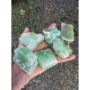 R� Gr�n Calcit Fra Mexico 4 - 5,5 cm 