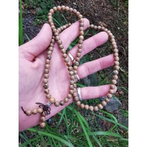 Smuk Mala Sandelwood Bedekde - 6mm rund