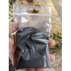 Shungit Pulver - Pose med 100g 