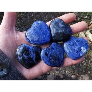 Sodalit Sten Hjerte 42 mm