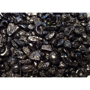 Sort Tektit Lommesten - 1,5-2 cm