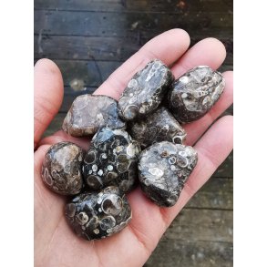 Turitella Agat - Turitella Jaspis Lommesten - Rustikke i Poleringen